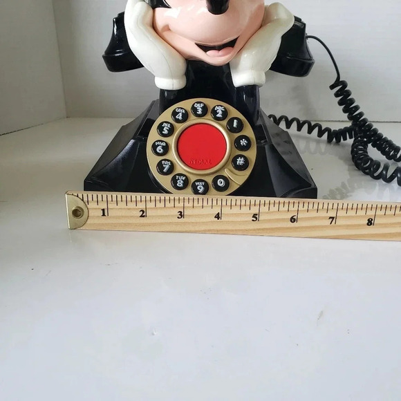 Vintage Disney Mickey Mouse Telemania Push Button Phone. - Picture 15 of 16